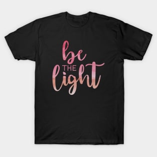 Be The Light Red T-Shirt